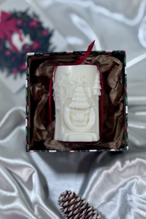 Świąteczny prezent - box sojowy (1 świeca) - renifer